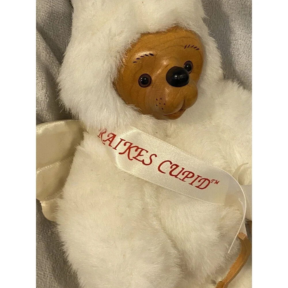 Raikes Cupid Bear & Purrfect  Boyfriend Teddy Bear By Robert Raikes